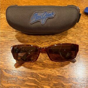Maui Jim Tortoise Sunglasses with Case